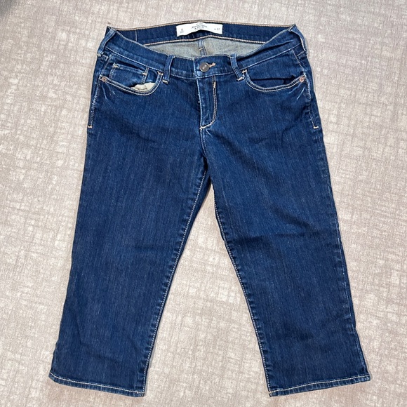 Abercrombie Jean Shorts Women Size 27 - Picture 1 of 11